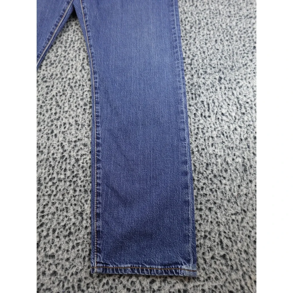 Levi's 502‎ Taper Jeans Mens 38x30 Blue Excellent Premium Waterless Denim 29507
